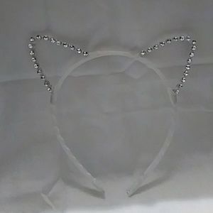 Bejeweled cat ears